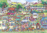 Gibsons Chaos Caravan Puzzle 1000 pieces - Jigsaw Puzzle