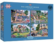 Jigsaw Gibsons Gardener's Day Puzzle 4x500 pieces - Puzzle