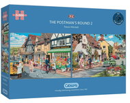 Gibsons Postman's Day Puzzle 2x500 pieces - Jigsaw Puzzle