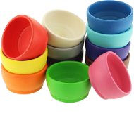Wooden toy "Colourful bowls" - Educational Set