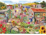 Jigsaw Gibsons Puzzle Life in the garden 1000 pieces - Puzzle