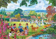 Gibsons Puzzle Bowling by the stream XXL 100 pieces - Jigsaw Puzzle