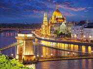 Castorland Puzzle Soumrak v Budapešti 2000 dílků - Puzzle