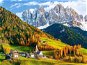 Castorland Puzzle Church of St. Magdalene, Dolomites 2000 pieces - Jigsaw