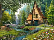 Castorland Puzzle Forest Cottage 2000 pieces - Jigsaw