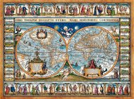 Castorland Puzzle World map 1639, 2000 pieces - Jigsaw