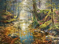 Castorland Puzzle Podzim v lese 2000 dílků - Puzzle