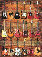 Anatolian Puzzle Guitar Collection 1000 pieces - Jigsaw Puzzle