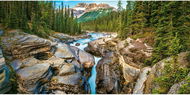 Castorland Puzzle Kaňon Mistaya, Národní park Banff, Kanada 4000 dílků - Puzzle