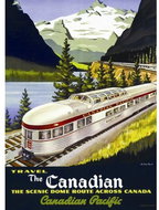 Eurographics Puzzle Train Canadian Pacific 1000 pieces - Jigsaw Puzzle
