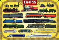 Eurographics Puzzle Trains 100 pieces - Jigsaw