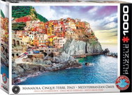 Eurographics Puzzle Manarola, Cinque-Terre 1000 pieces - Jigsaw Puzzle