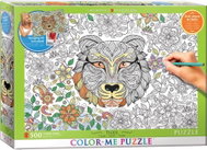 Eurographics Color me puzzle Tiger 500 pieces + hanging set - Jigsaw Puzzle
