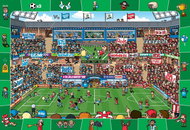 Eurographics Spot & Find puzzle Fotbal 100 dílků - Puzzle