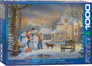 Eurographics Puzzle Snow Creations 1000 pieces - Jigsaw Puzzle