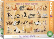 Eurographics Puzzle Yoga is a family activity XL 500 pieces - Jigsaw Puzzle