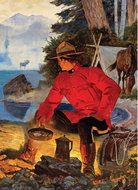 Eurographics Puzzle Morning at the Campfire 1000 pieces - Jigsaw Puzzle