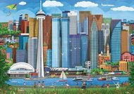 Eurographics Puzzle Picnic in Toronto 1000 pieces - Jigsaw Puzzle