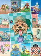 Eurographics Puzzle Dog Life XL 500 pieces - Jigsaw Puzzle