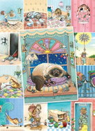 Eurographics Cat Life Puzzle XL 500 pieces - Jigsaw Puzzle