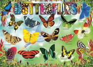 Eurographics Garden Butterflies Puzzle 100 pieces - Jigsaw Puzzle
