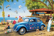 Eurographics Puzzle VW Beetle and Surfers 1000 pieces - Jigsaw Puzzle