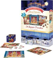 Eurographics Puzzle Advent Calendar Merry Christmas 24x50 pieces - Advent Calendar