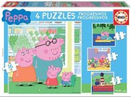 Educa Puzzle Pepina Pig 4in1 (6,9,12,16 pieces) - Jigsaw