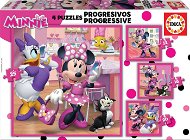 Educa Puzzle Minnie and Daisy 4in1 (12,16,20,25 pieces) - Jigsaw