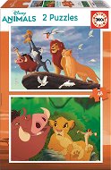 Educa Puzzle Lion King: With loved ones 2x48 pieces - Jigsaw