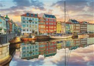 Educa Puzzle Sunset in Copenhagen harbour 2000 pieces - Jigsaw