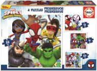 Educa Puzzle Spidey and his amazing friends 4in1 (12,16,20,25 pieces) - Jigsaw