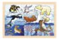 Goki Dřevěné puzzle Arktická zvířata 24 dílků - Puzzle