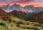 Puzzle Clementoni Puzzle Údolí Val di Funes 2000 dílků - Puzzle