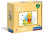 Clementoni Play For Future Winnie the Pooh Picture Cubes, 6 cubes - Picture Blocks