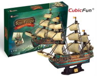 Cubicfun 3D puzzle Sailing Ship San Felipe 248 pieces - 3D Puzzle