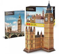 Cubicfun 3D puzzle National Geographic: Big Ben 94 dílků - 3D puzzle