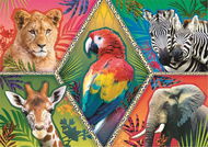 Trefl Puzzle Animal Planet: Exotická zvířata 1000 dílků - Puzzle