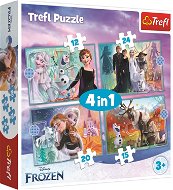 Trefl Ice Kingdom Puzzle: Amazing World 4in1 (12,15,20,24 pieces) - Jigsaw