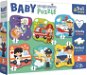 Trefl Baby puzzle Occupations and vehicles 6v1 (2-6 pieces) - Jigsaw