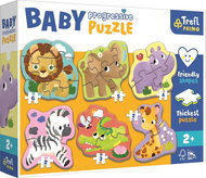 Trefl Baby Puzzle Safari 6v1 (2-6 pieces) - Jigsaw Puzzle