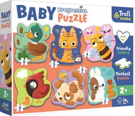 Trefl Baby puzzle Animals 6in1 (2-6 pieces) - Jigsaw Puzzle