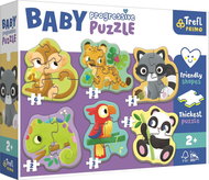 Trefl Baby puzzle In the forest 6v1 (2-6 pieces) - Jigsaw Puzzle
