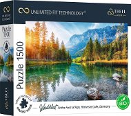 Jigsaw Trefl Puzzle UFT Wanderlust: At the foot of the Alps, Lake Hintersee, Germany 1500 pieces - Puzzle
