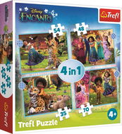 Trefl Puzzle Encanto 4v1 (35,48,54,70 dílků) - Puzzle