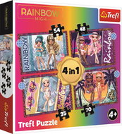 Trefl Puzzle Rainbow High: Fashion Dolls 4in1 (35,48,54,70 pieces) - Jigsaw Puzzle