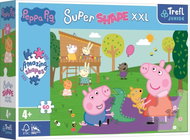 Trefl Puzzle Super Shape XXL Pepin Pig: Playing with his brother 60 pieces - Jigsaw Puzzle