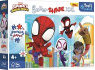 Trefl Puzzle Super Shape XXL Spidey and his amazing friends 60 pieces - Jigsaw