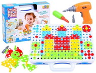Alum Magic creative panel with drill - Building Set