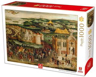 Deico Puzzle Field of golden cloth 1000 pieces - Jigsaw Puzzle